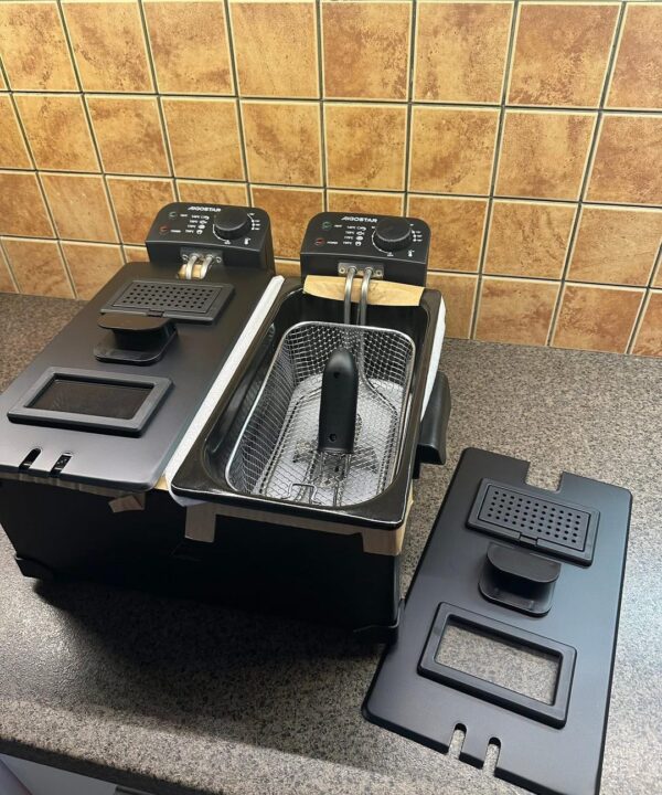 Klasikinė karšto aliejaus gruzdintuvė Aigostar