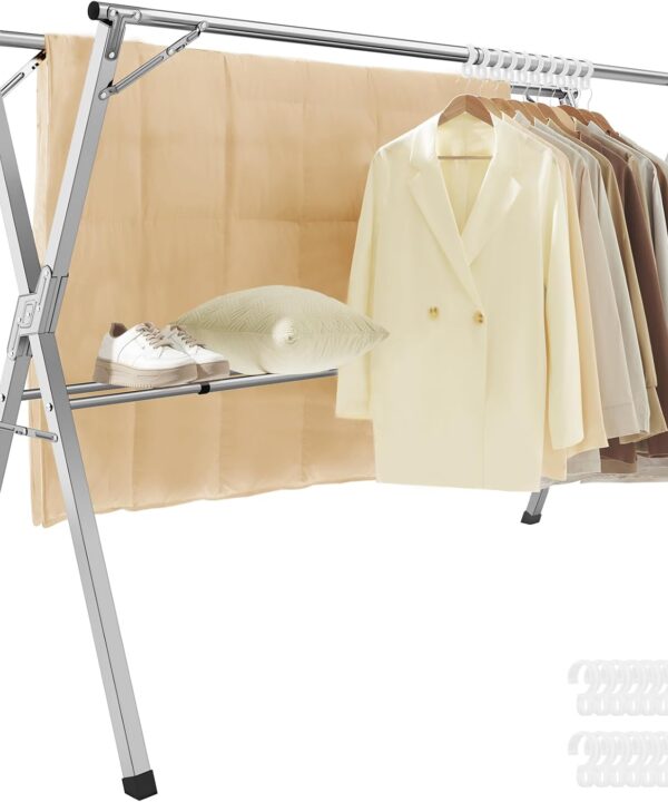 Laisvai pastatomas skalbinių džiovintuvas Songmics