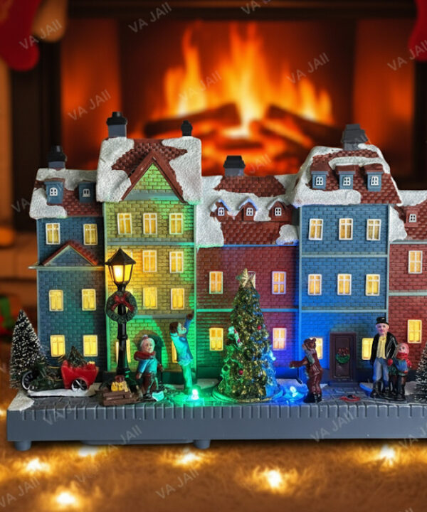 Kalėdinio miestelio dekoracija