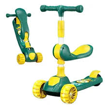 Vaikiškas trijų ratų paspirtukas