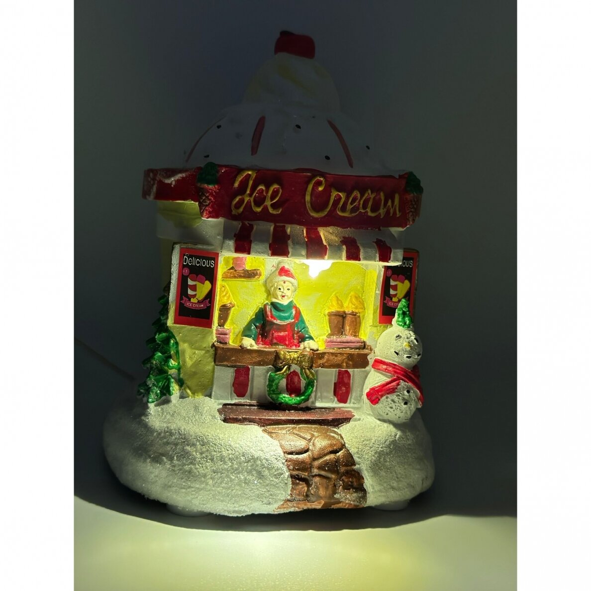 Kalėdinio miestelio dekoracija - Ledų kioskelis - Image 6