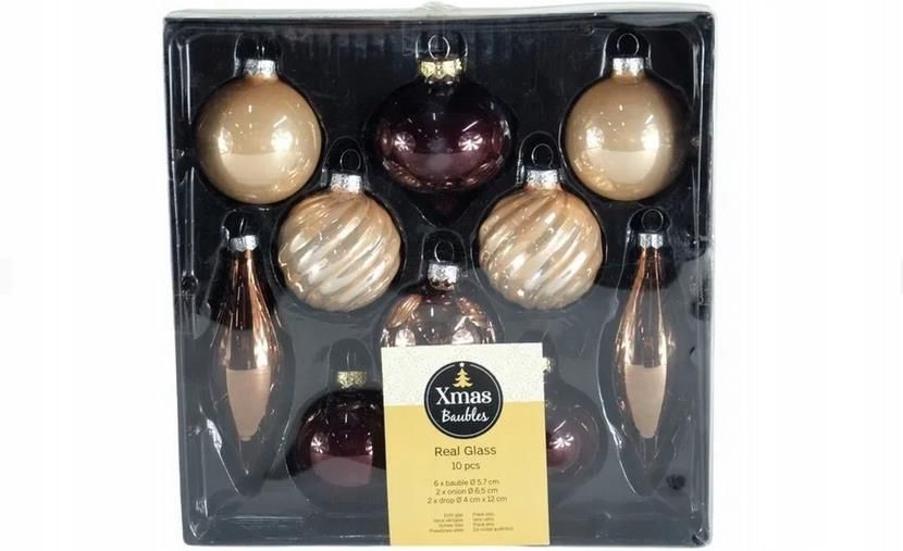 Stikliniai žaisliukai 10 vnt. - Image 3