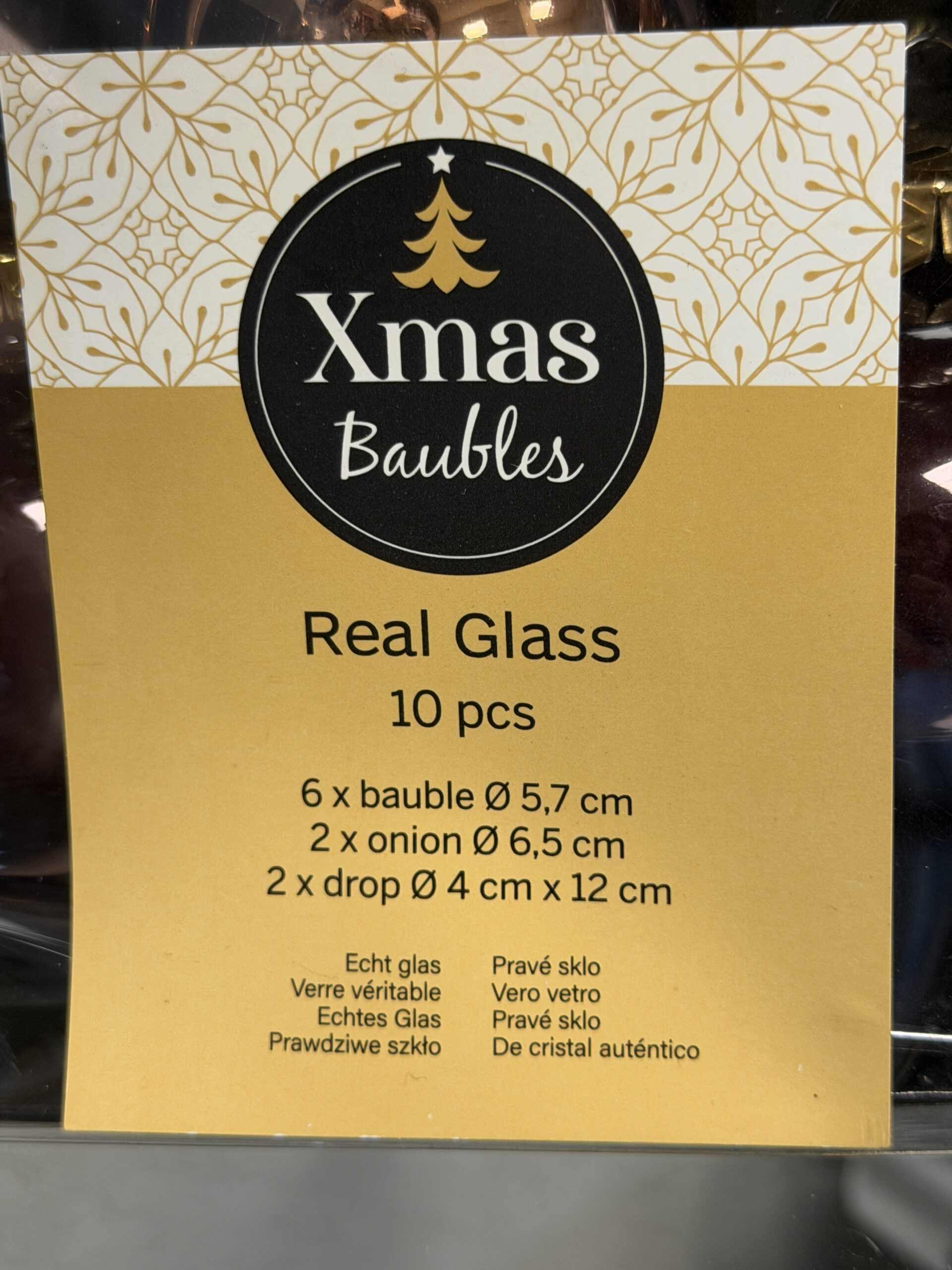 Stikliniai žaisliukai 10 vnt. - Image 2