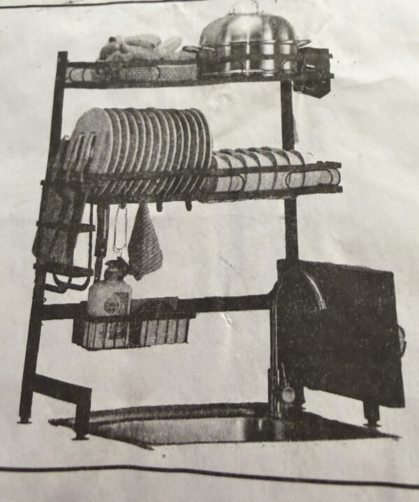 Indų džiovykla virš kriauklės