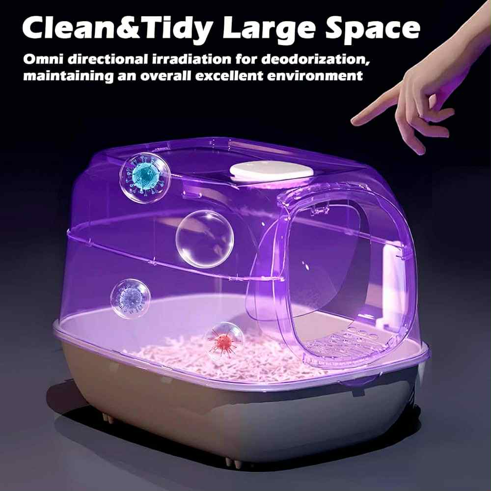 Katės tualetas su šviesa - Image 5