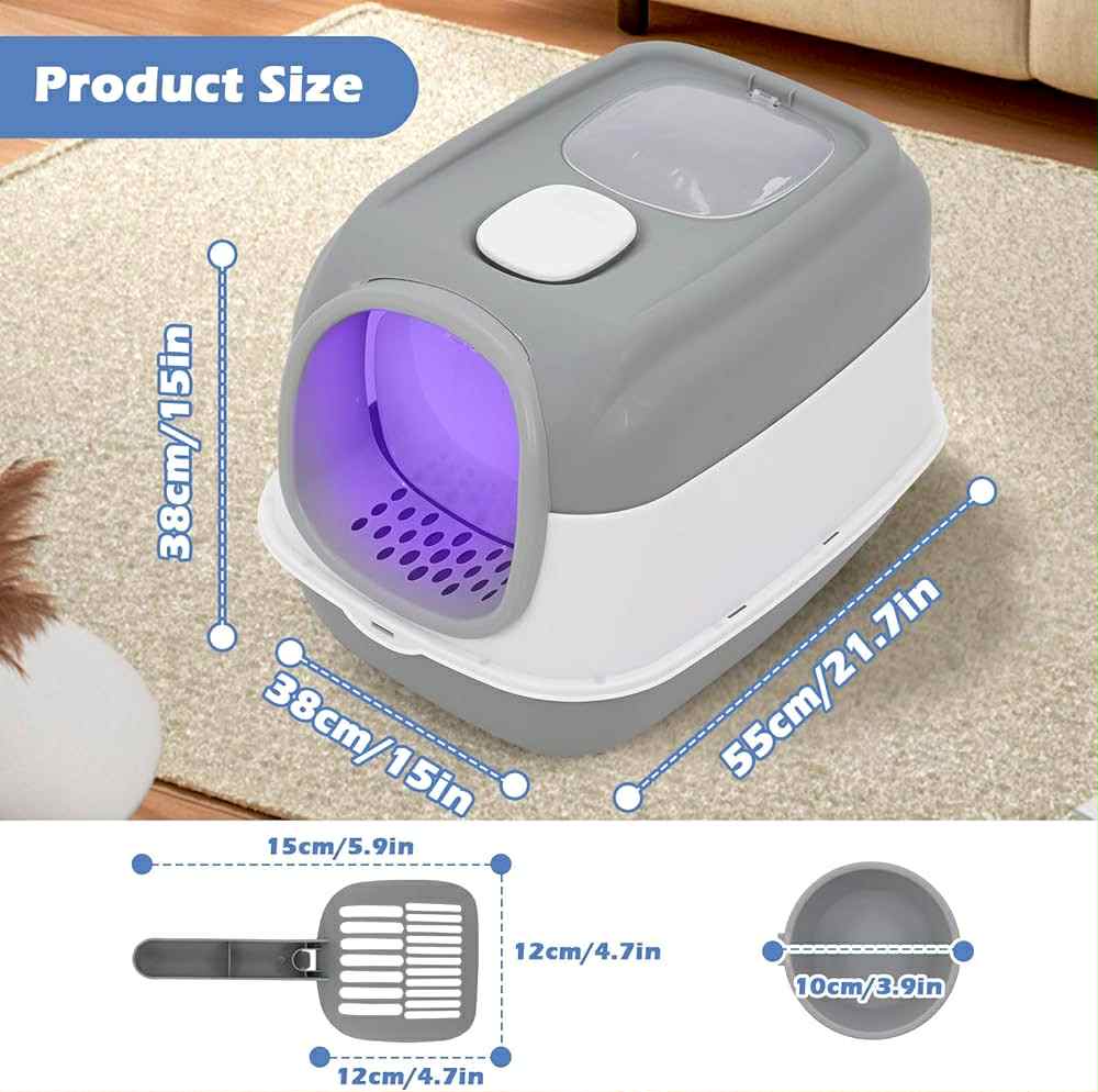 Katės tualetas su šviesa - Image 2