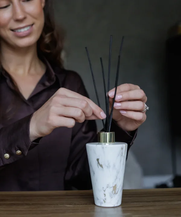 Namų kvapai su lazdelėmis Scentchips Cone Marble Goji & Amber 200 ml