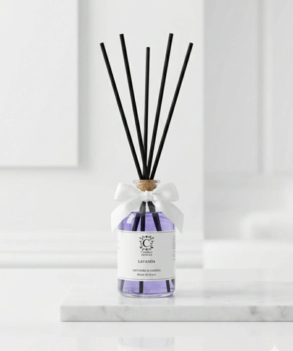 Namų kvapai su lazdelėmis Crealise Lavanda 250 ml.