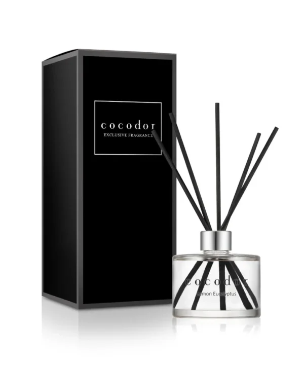 Namų kvapai su lazdelėmis Cocodor Lemon Eucalyptus 200ml Signature Edition