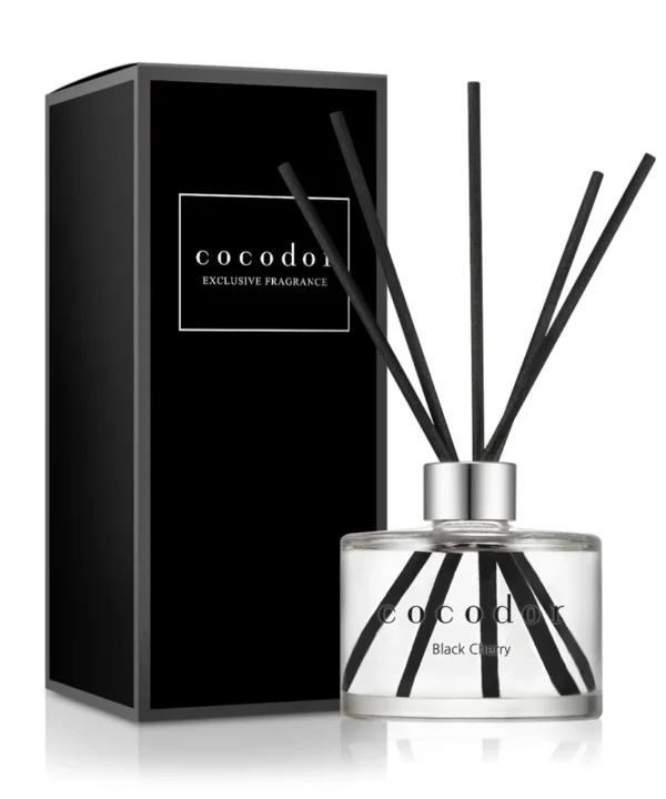 Namų kvapai su lazdelėmis Cocodor Black Cherry 200 ml. Signature Edition