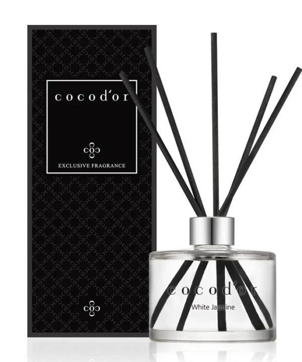 Namų kvapai su lazdelėmis Cocodor White Jasmine 200ml Signature Edition