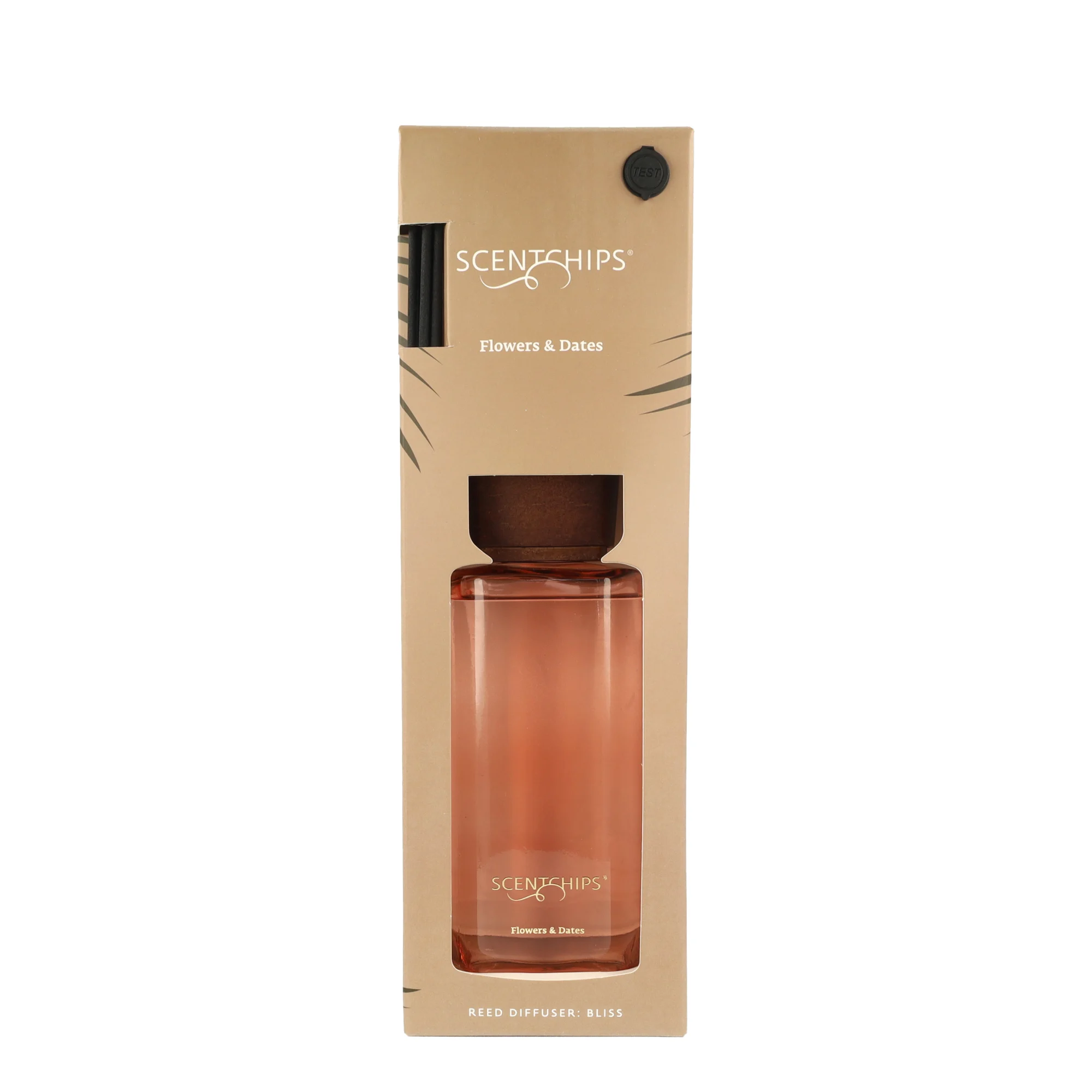 Namų kvapai su lazdelėmis Scentchips Bliss Wood Flowers & Dates - 500ml - Image 3