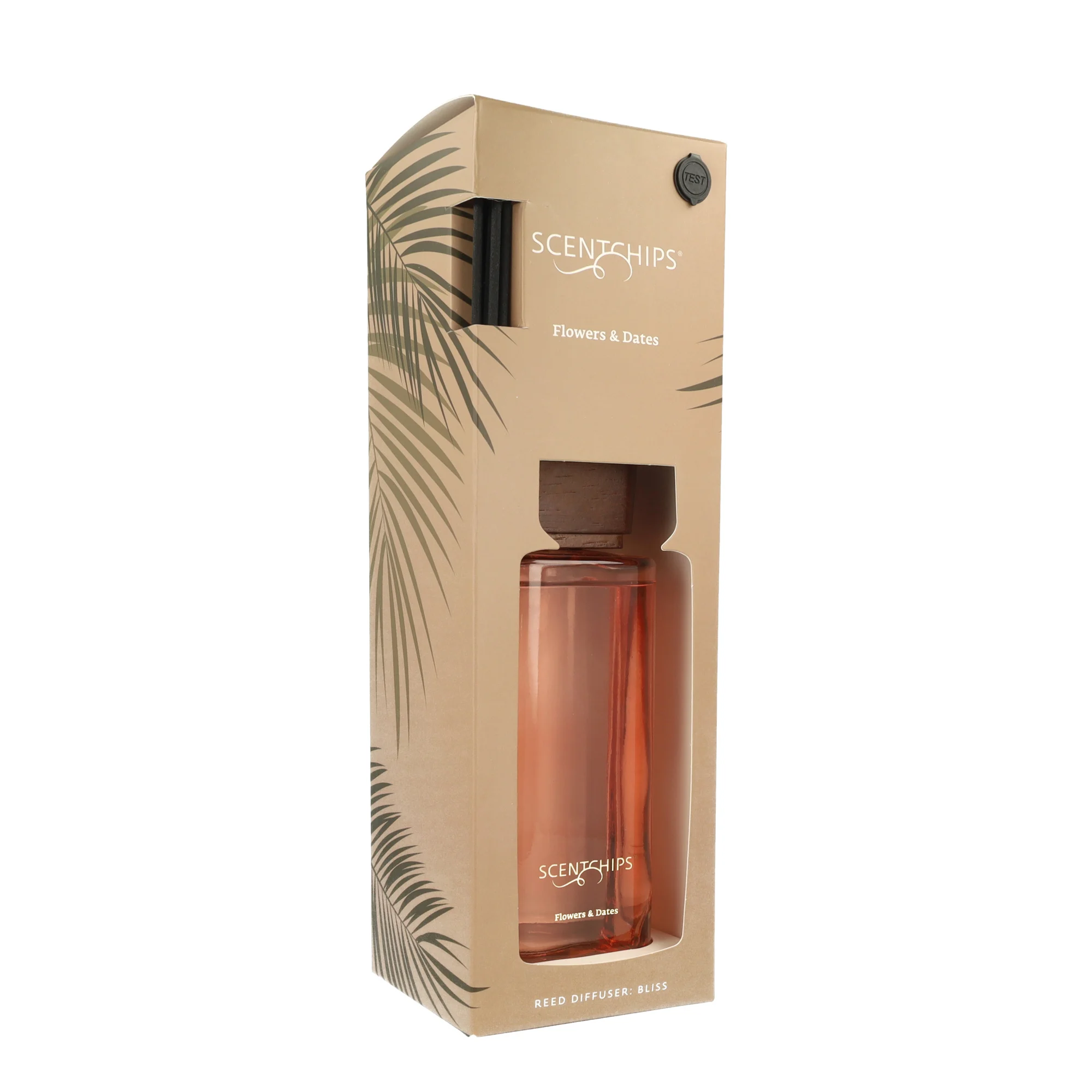 Namų kvapai su lazdelėmis Scentchips Bliss Wood Flowers & Dates - 500ml - Image 2