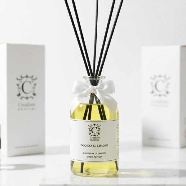 Namų kvapai su lazdelėmis Crealisse Scorza Di Limone 250 ml.