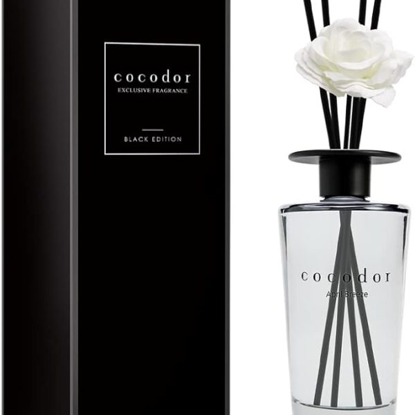 Namų kvapai su lazdelėmis Cocodor April Breeze 500 ml. Black Edition