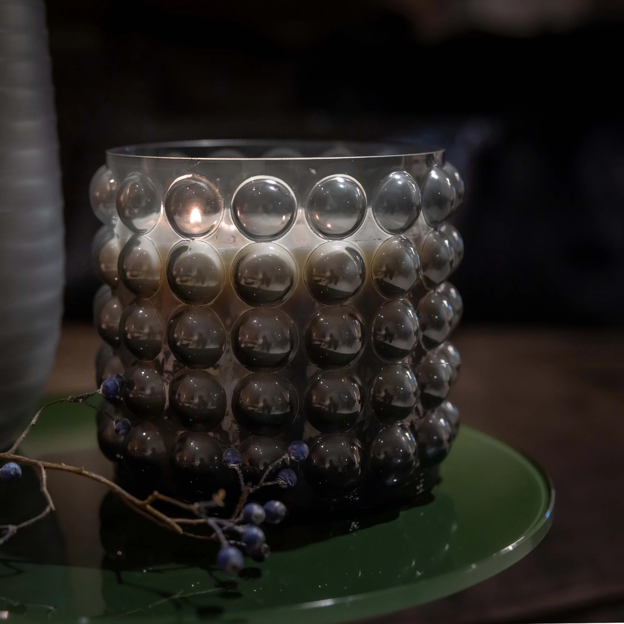 Kvapioji žvakė „Bubbles“ „Yucca & Dates““, tamsiai pilka – 3978 g - Image 2