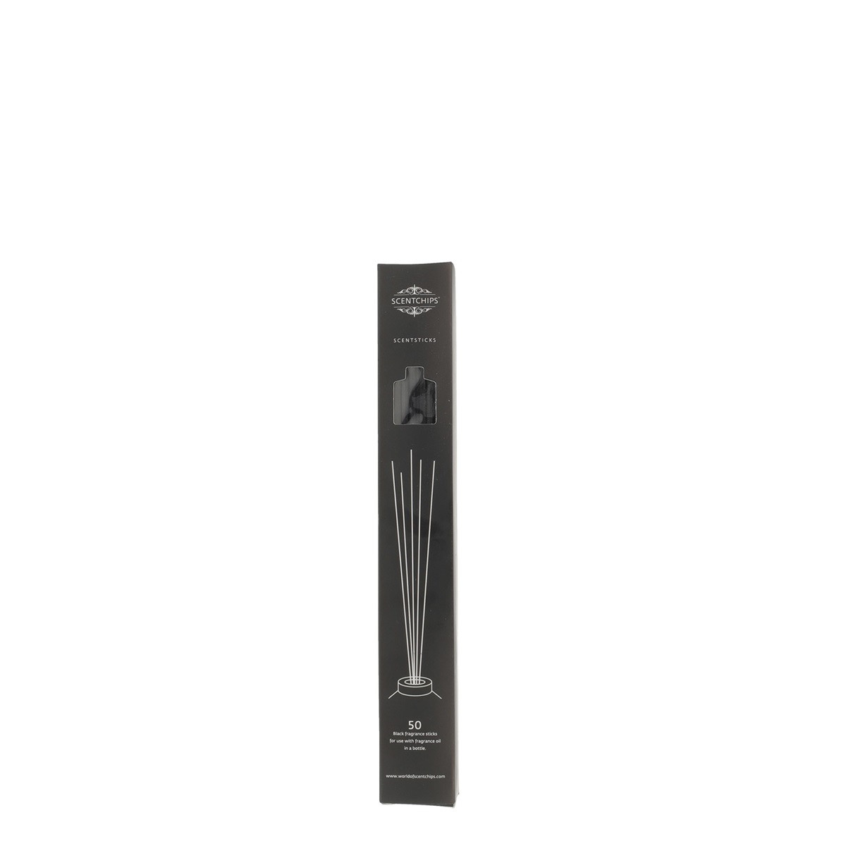 Namų kvapo Scentchips juodos lazdelės 3mmx25cm 50 vnt