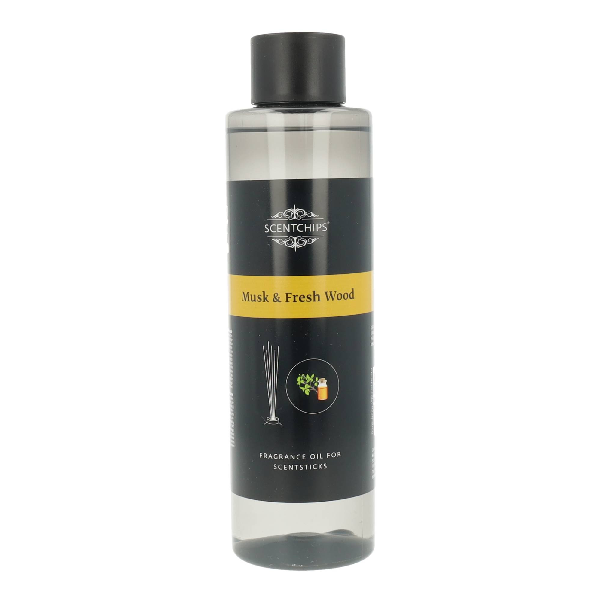 Namų kvapo dovanų rinkinys „Musk & Fresh Wood“ – 400 ml - Image 5