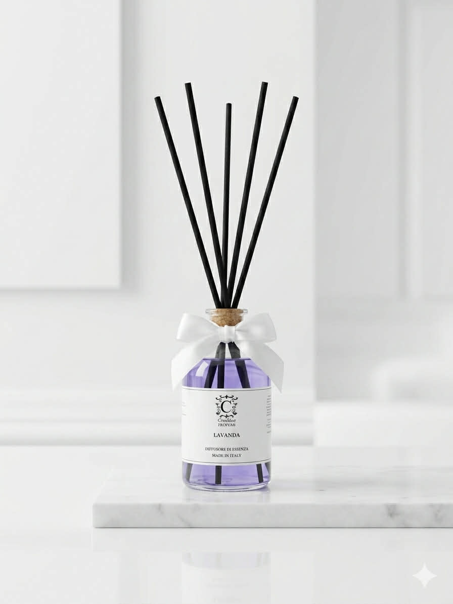 Namų kvapai su lazdelėmis Crealisse Lavanda 250 ml.