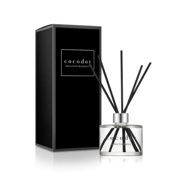 Namų kvapai su lazdelėmis Cocodor Lemon Eucalyptus 200ml Signature Edition