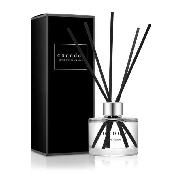 Namų kvapai su lazdelėmis Cocodor Pure Cotton 120 ml. Signature Edition
