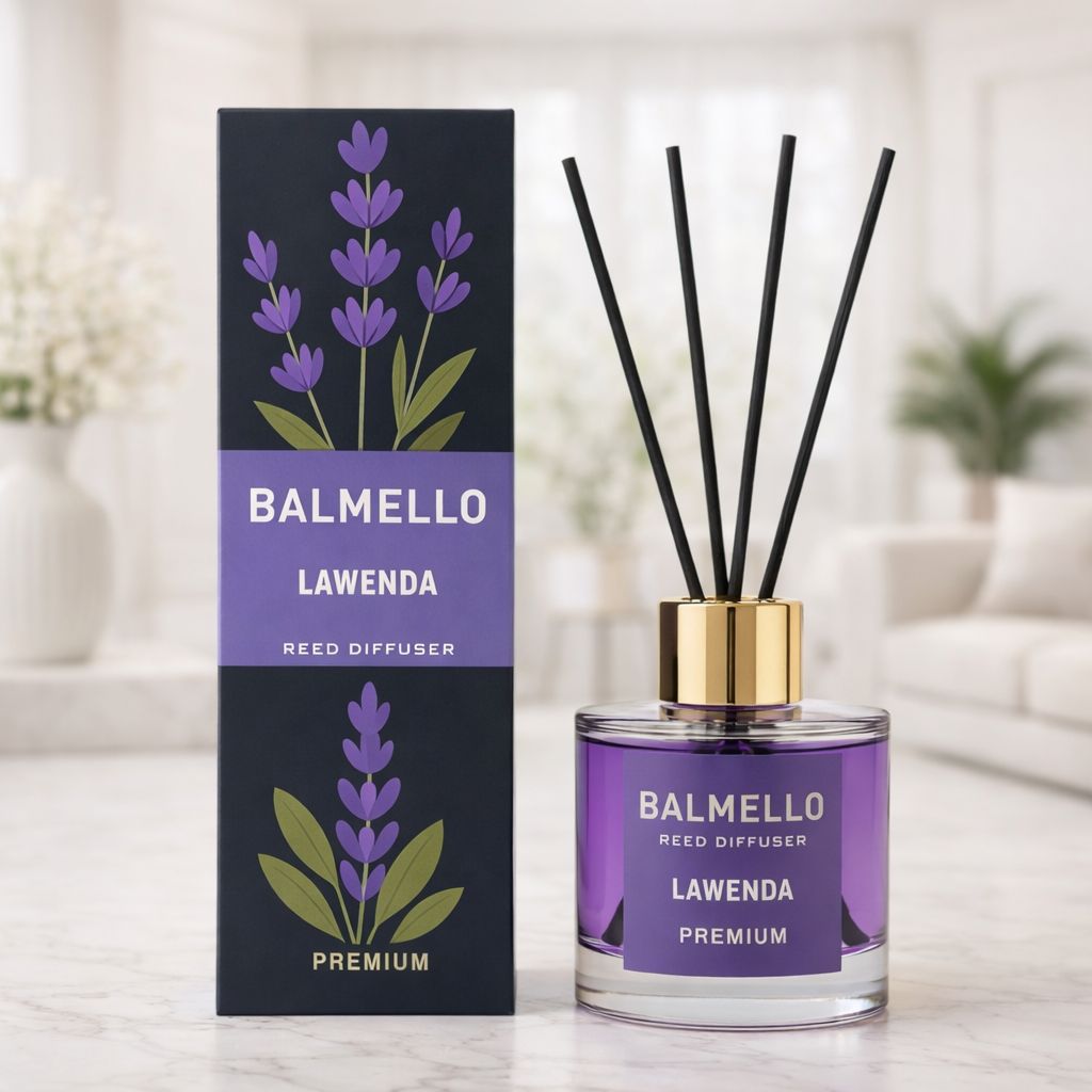 Namų kvapas su lazdelėmis BALMELLO LAVANDA PREMIUM 120 ml - Image 4