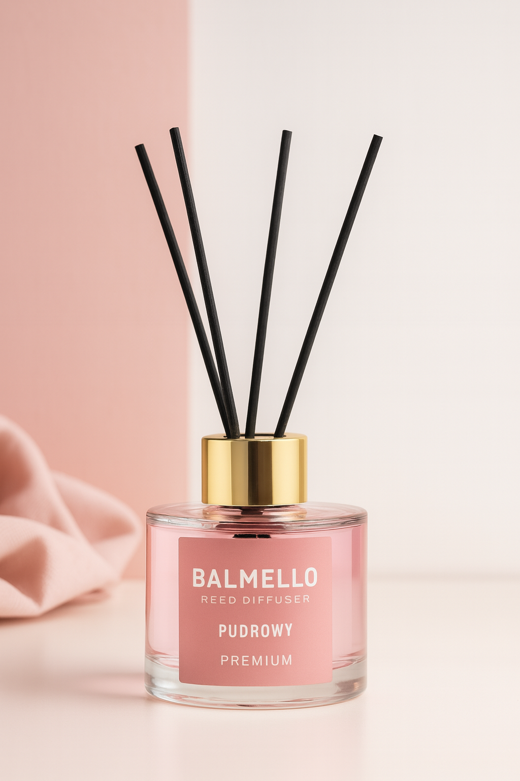 Namų kvapas su lazdelėmis BALMELLO PUDRINIS PREMIUM 120 ml - Image 3