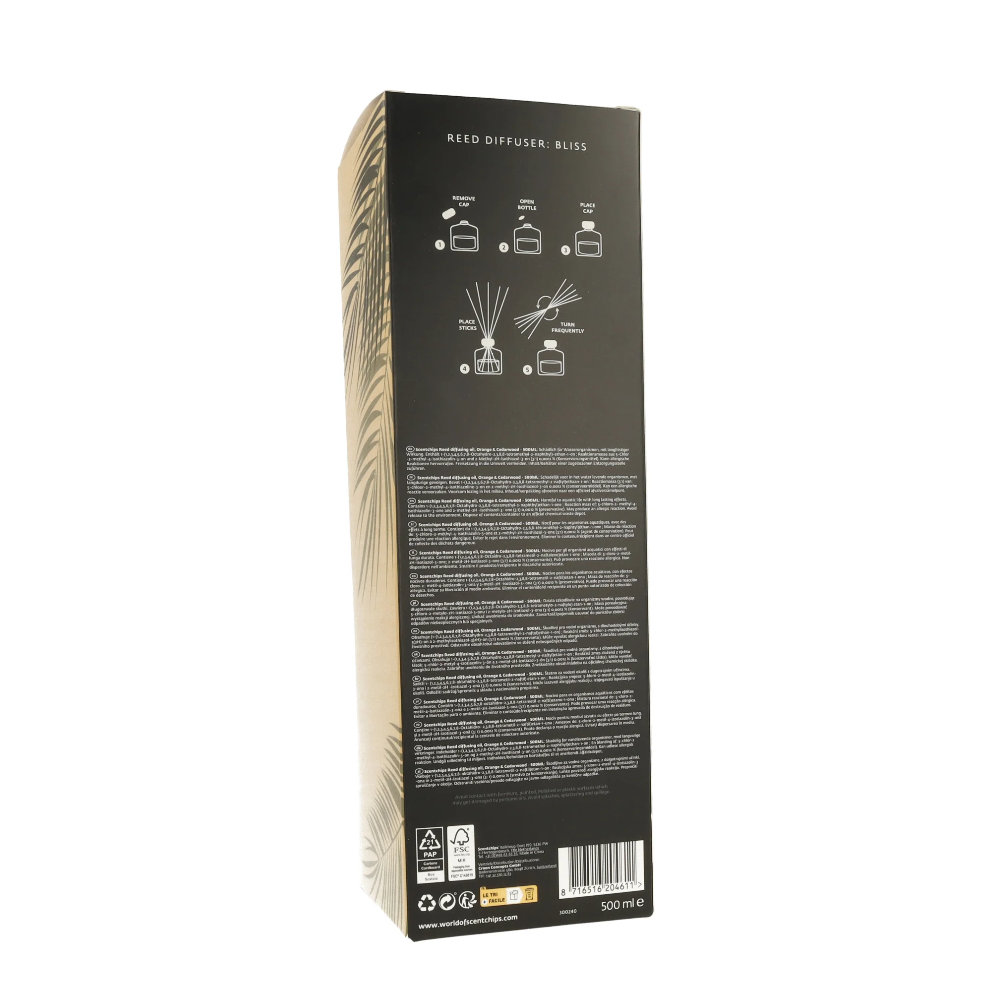 Namų kvapai su lazdelėmis Scentchips Bliss Wood Sakura Flowers - 500ml. - Image 4