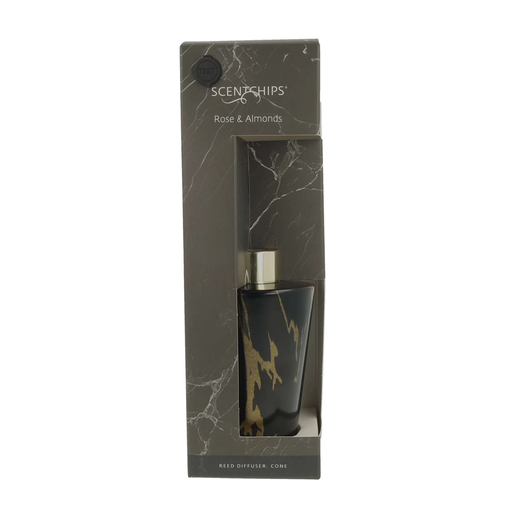 Namų kvapai su lazdelėmis Scentchips Cone Marble Rose & Almonds 200 ml - Image 4