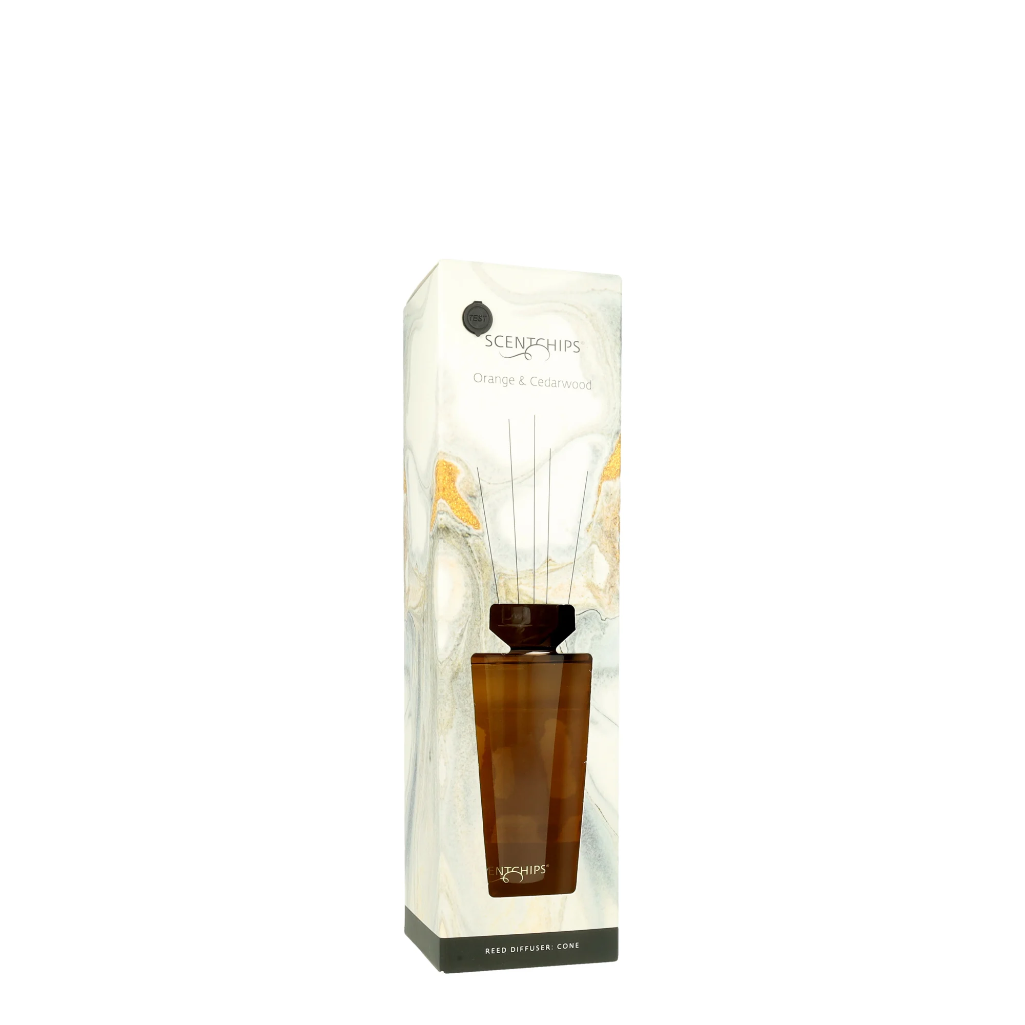 Namų kvapai su lazdelėmis Scentchips Cone Orange & Cedarwood 500 ml - Image 4