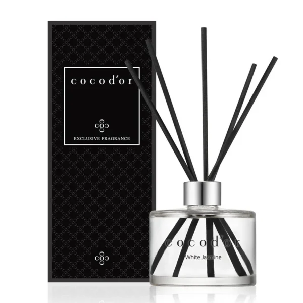 Namų kvapai su lazdelėmis Cocodor White Jasmine 200ml Signature Edition