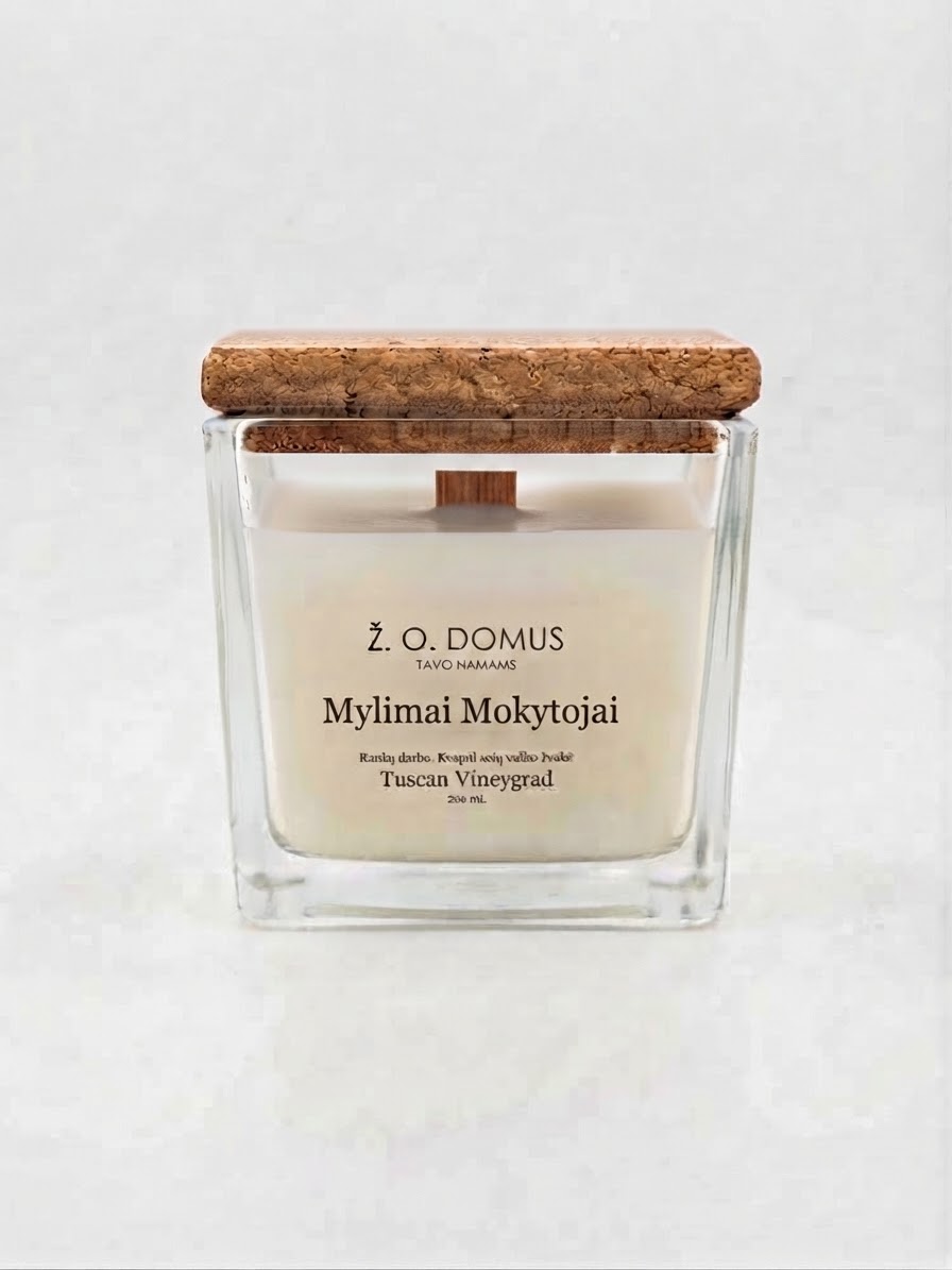 Kvapni žvakė „Mylimai Mokytojai“ Ž.O.Domus 200 ml.